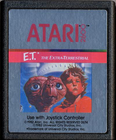 E.T. The Extra-Terrestrial - Atari 2600