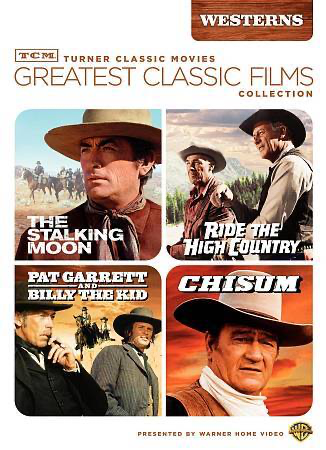 TCM Greatest Classic Films: Westerns: Chisum / Pat Garrett And Billy The Kid / Stalking Moon / Ride The High Country - DVD