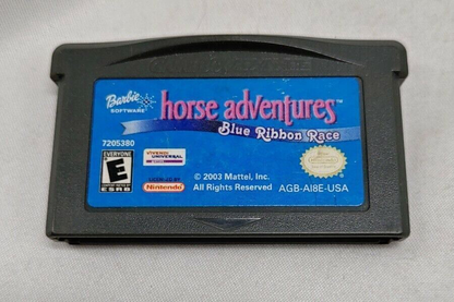 Barbie Software: Horse Adventures - Blue Ribbon Race - Game Boy Advance