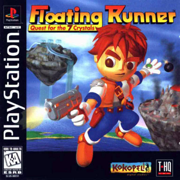 Floating Runner: Quest for the 7 Crystals - PS1
