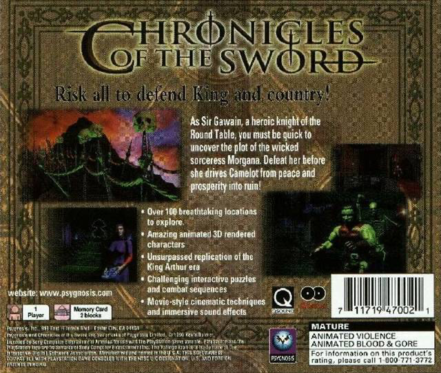 Chronicles of the Sword - PS1
