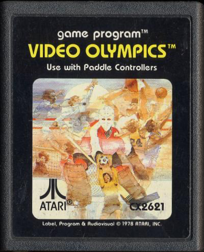 Video Olympics (Picture Label) - Atari 2600