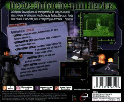 Buy Syphon Filter 2 PS1 CD! Cheap game price
