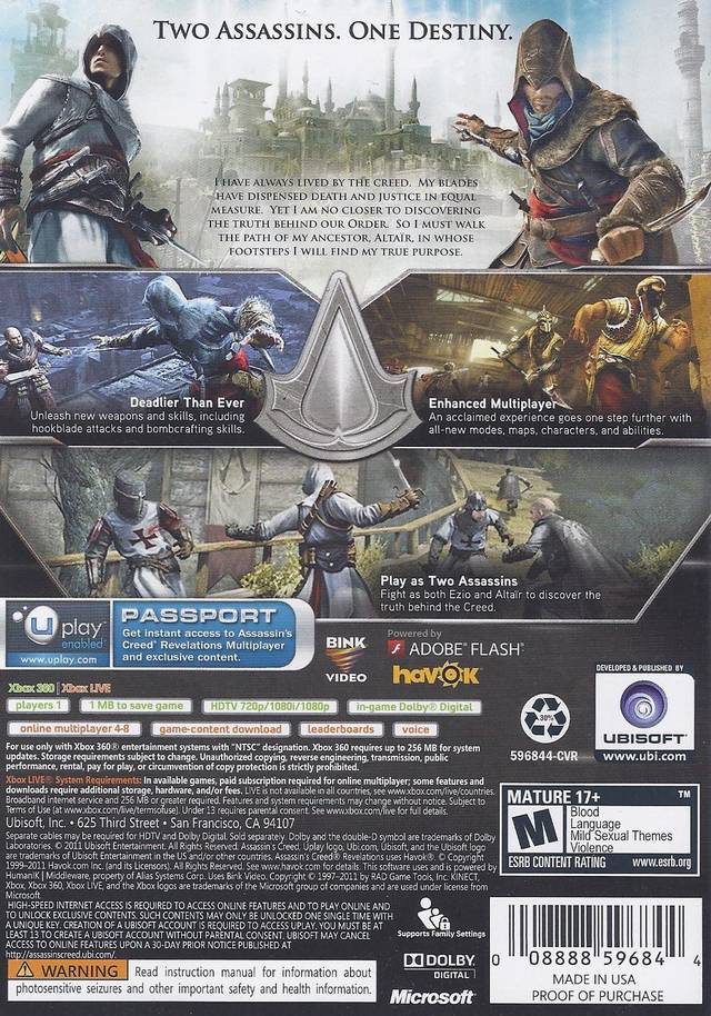 Assassin's Creed: Revelations - Signature Edition - Xbox 360