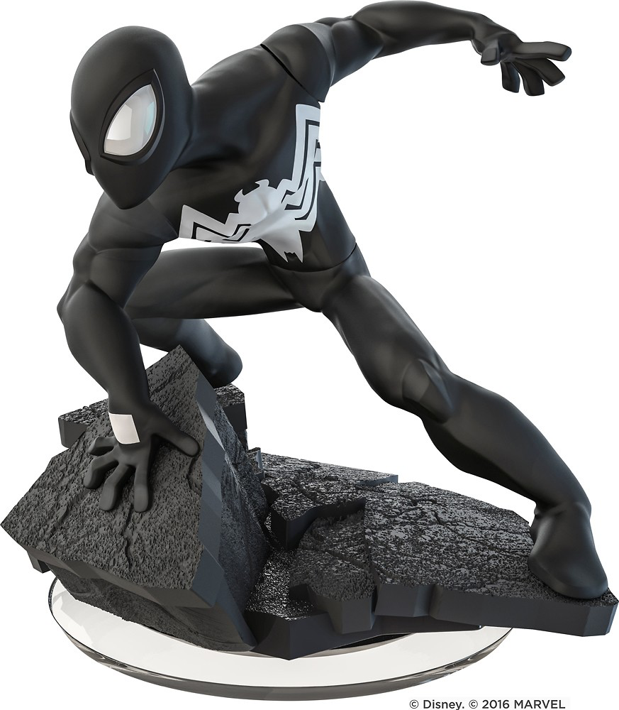 Figurine | Black Suit Spider-Man - Disney Infinity 2.0