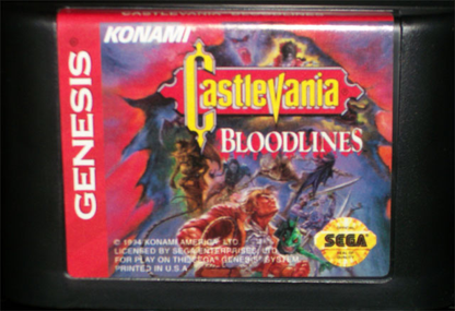 Castlevania Bloodlines (Plastic Case) - Genesis