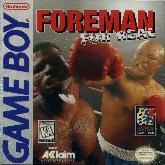 Foreman For Real - Game Boy