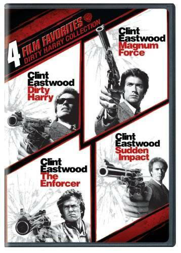4 Film Favorites: Dirty Harry Collection: Dirty Harry / Magnum Force / The Enforcer / Sudden Impact - DVD