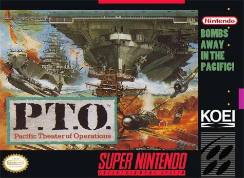 P.T.O. (Pacific Theater of Operations) - SNES