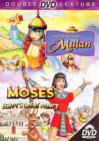Secret Of Mulan / Moses: Egypt's Greatest Prince - DVD