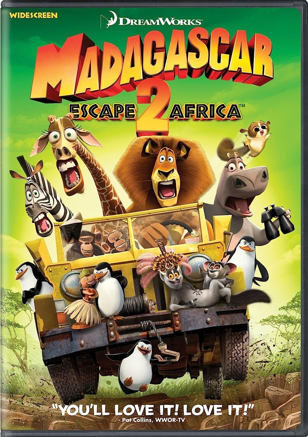 Madagascar: Escape 2 Africa (Widescreen) - DVD