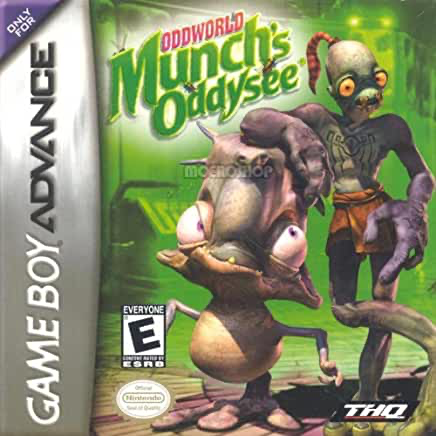 Oddworld Munchs Oddysee - Game Boy Advance