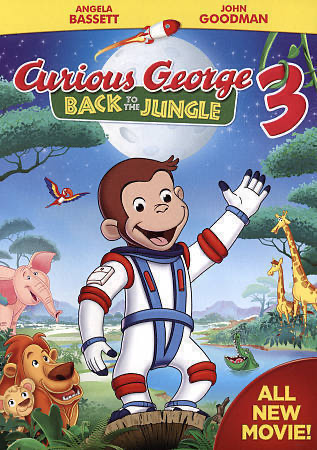 Curious George 3: Back To The Jungle - DVD