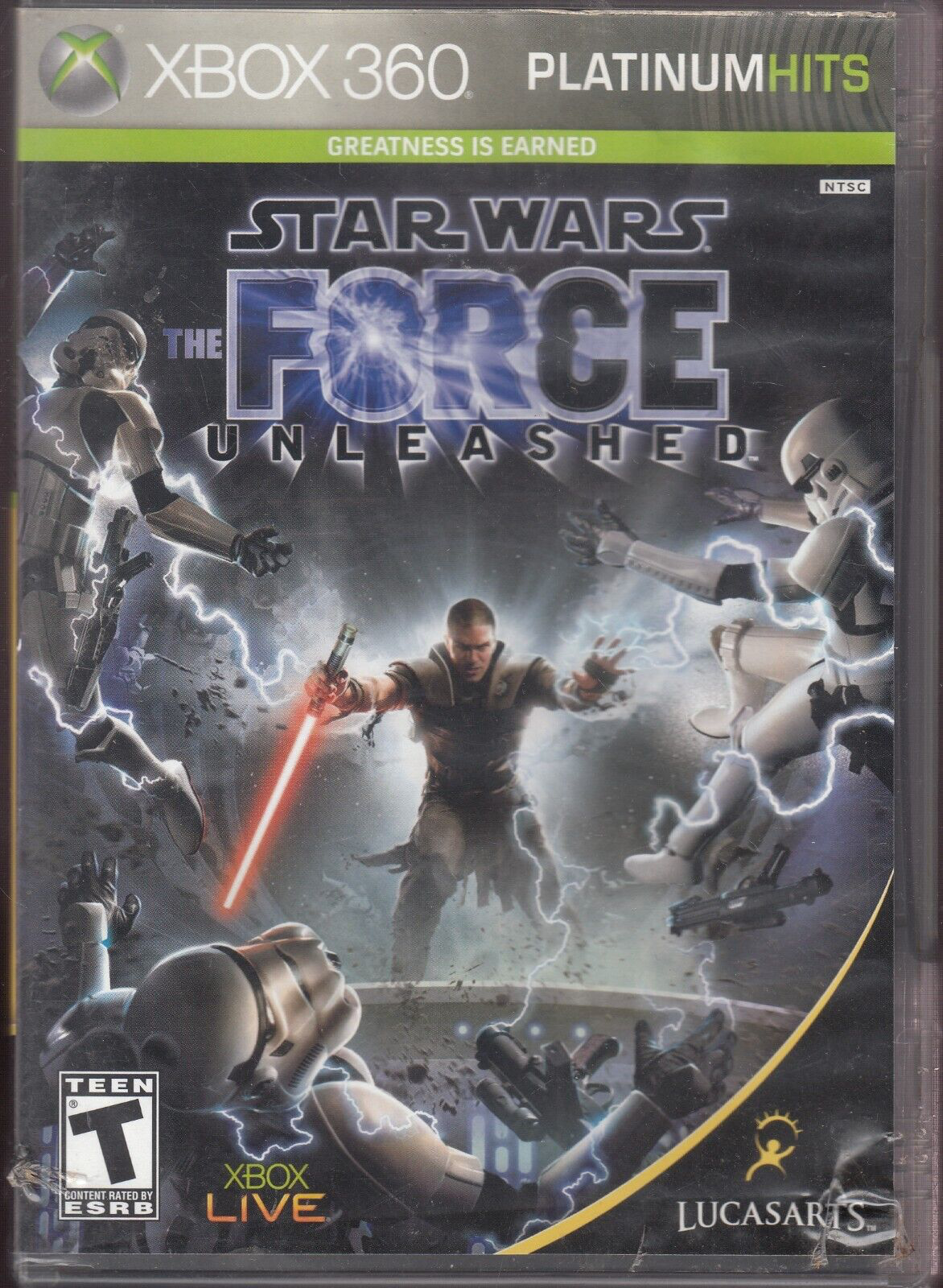 Star Wars: The Force Unleashed - Platinum Hits - Xbox 360