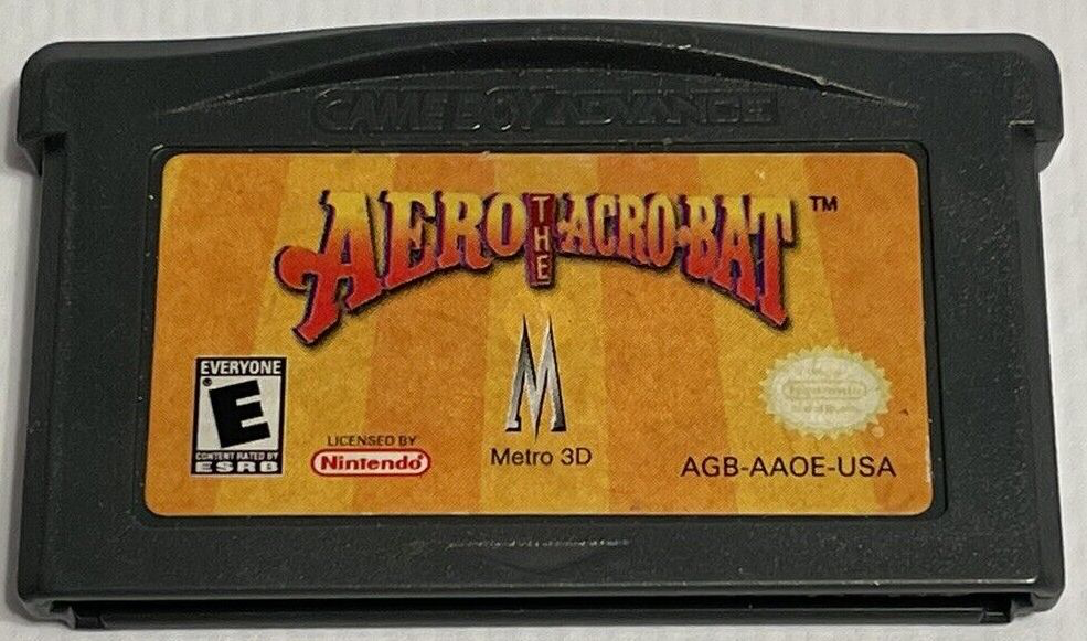 Aero The Acrobat - Game Boy Advance