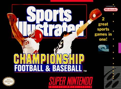 Sports Illustrated: Championship Football & Baseball - SNES