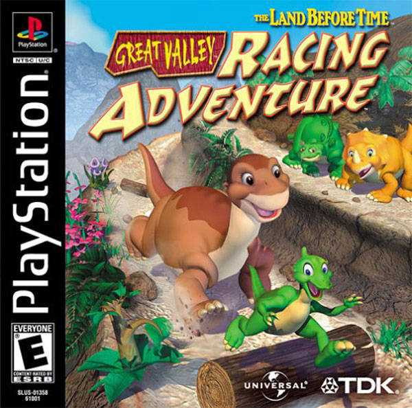 Land Before Time: Great Valley Racing Adventure - PS1