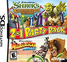 Shrek Carnival Craze + Madagascar Kartz 2-in-1 Party Pack - DS