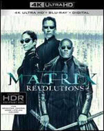 Matrix Revolutions - 4K Blu-ray SciFi 2003 R