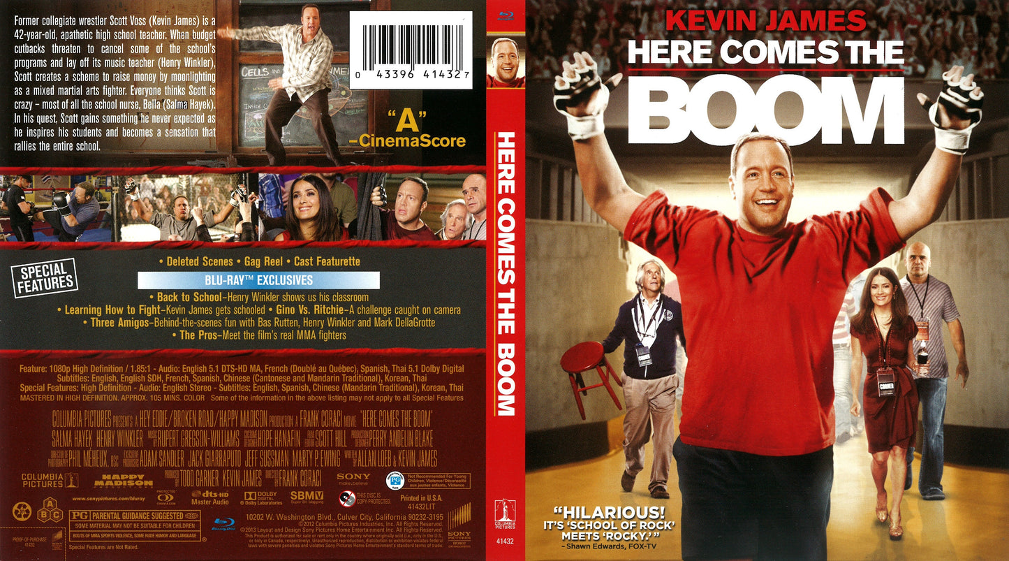 Here Comes The Boom - Blu-ray Comedy 2012 PG