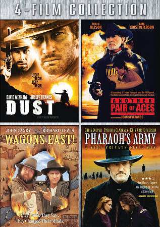 Dust / Another Pair Of Aces / Wagon's East / Pharoah's Army - DVD