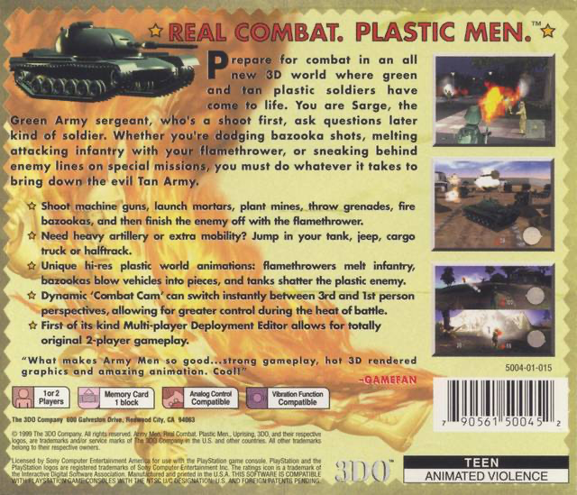 Army Men 3D - PS1