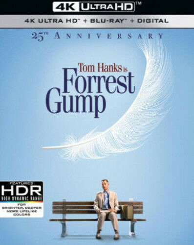 Forrest Gump - 4K Blu-ray Comedy/Drama 1994 PG-13