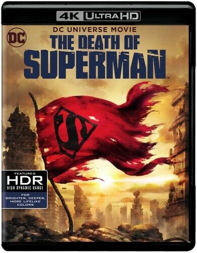 Death Of Superman - 4K Blu-ray Animation 2018 PG-13