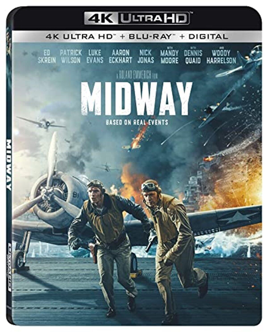 Midway - 4K Blu-ray War/Action 2019 PG-13