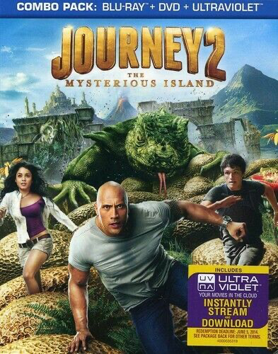 Journey 2: The Mysterious Island - Blu-ray Action/Comedy 2012 PG