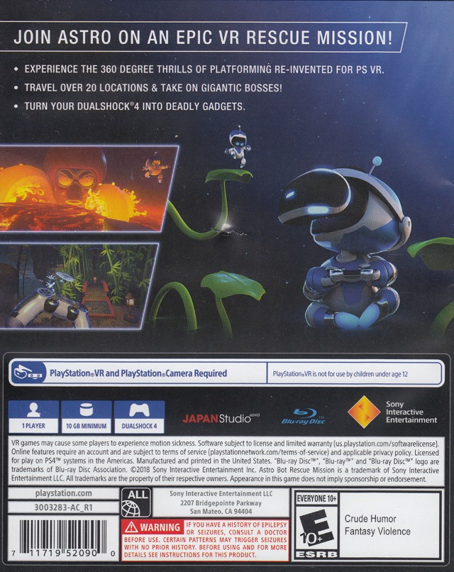 Astro Bot: Rescue Mission - PS4