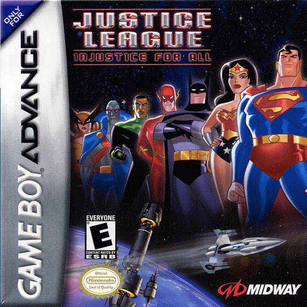Justice League Injustice for All - Game Boy Advance