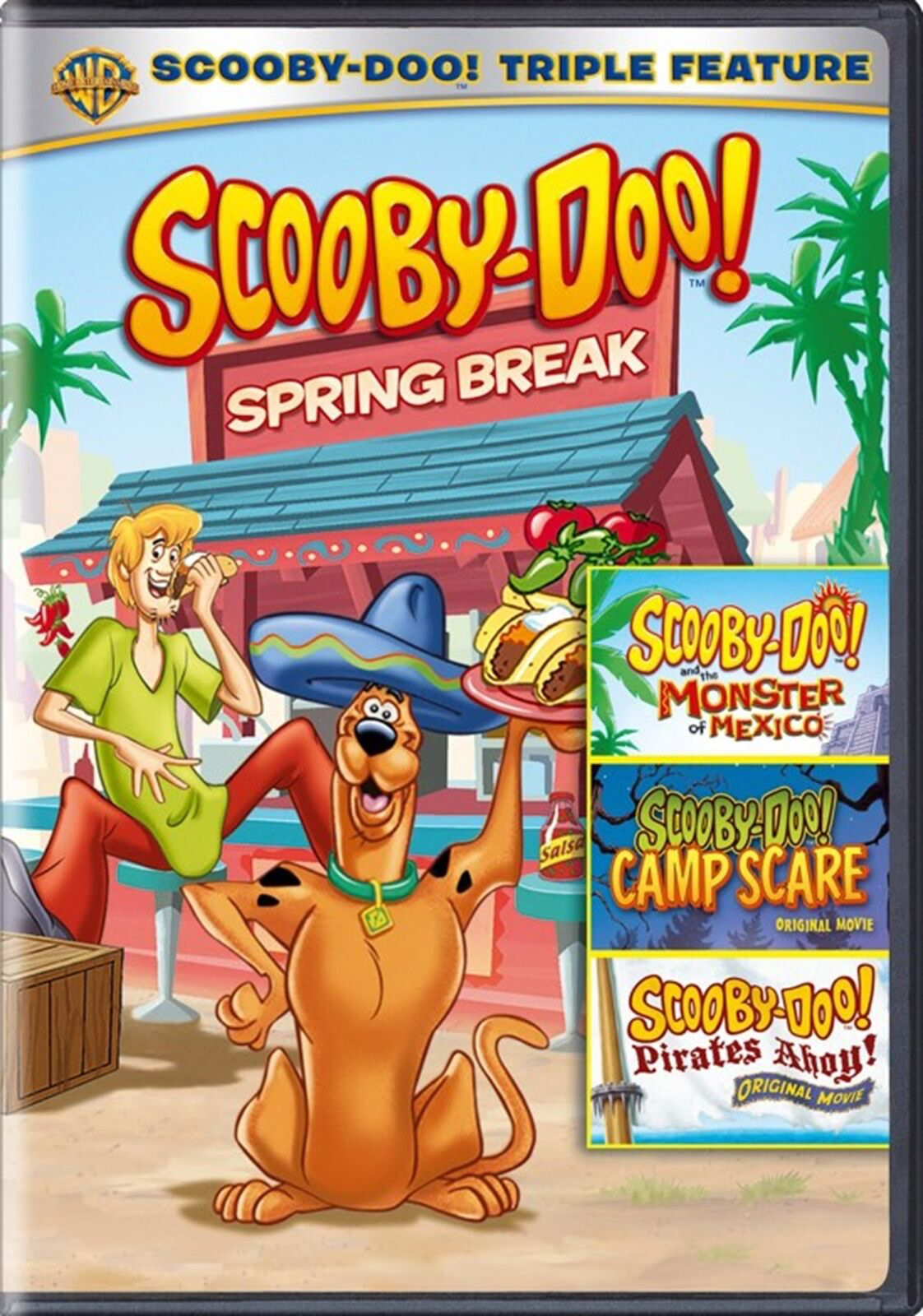 Scooby-Doo!: Spring Break Triple Feature: Scooby-Doo! And The Monster Of Mexico / Scooby-Doo! Pirates Ahoy! - DVD