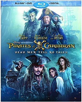 Pirates Of The Caribbean: Dead Men Tell No Tales - Blu-ray Action/Adventure 2017 PG-13