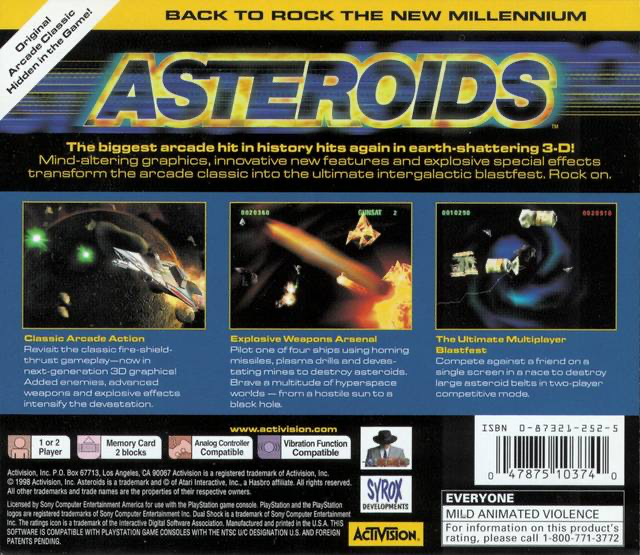 Asteroids - PS1