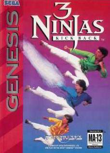 3 Ninjas Kick Back - Genesis