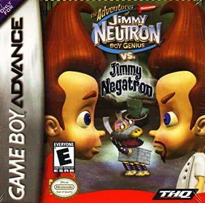 Jimmy Neutron vs Jimmy Negatron - Game Boy Advance
