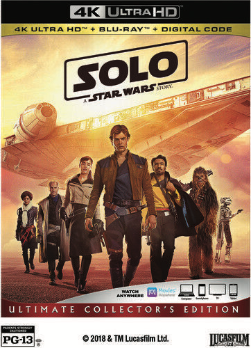 Solo: A Star Wars Story - 4K Blu-ray SciFi 2018 PG-13