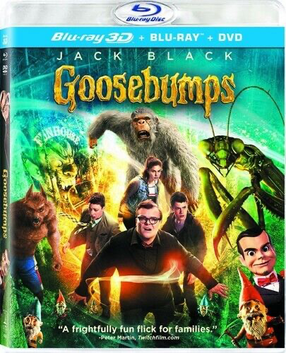 Goosebumps - 3D Blu-ray Family 2015 PG