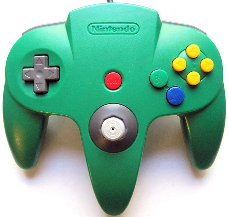 Official Wired Controller | Solid Green - N64