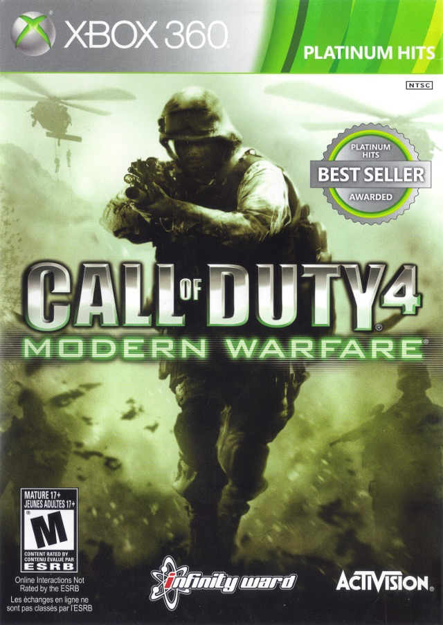Call of Duty 4: Modern Warfare - Platinum Hits - Xbox 360