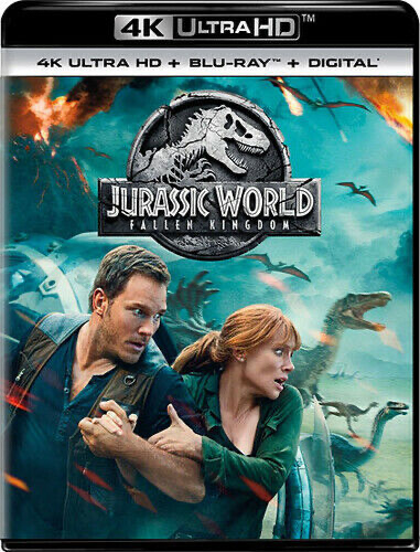 Jurassic World: Fallen Kingdom - 4K Blu-ray SciFi 2018 PG-13
