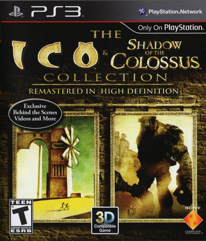Ico & Shadow of the Colossus Collection Used PS3 Games Retro