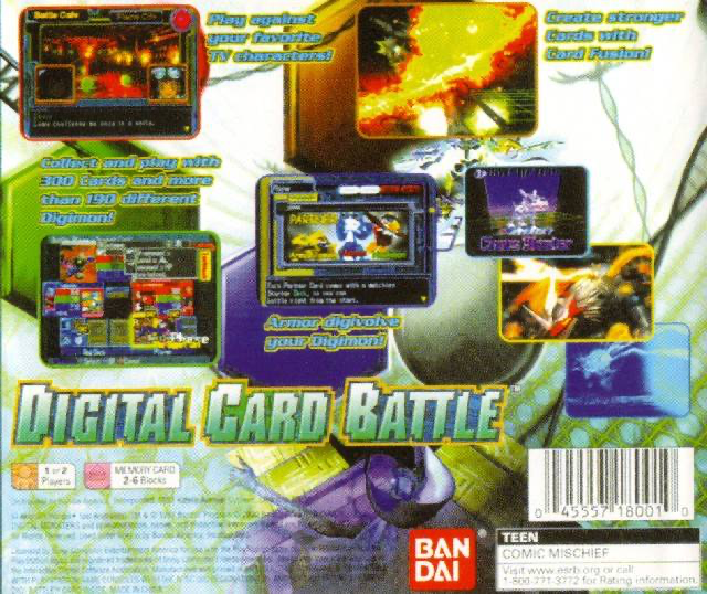 Digimon Digital Card Battle - PS1