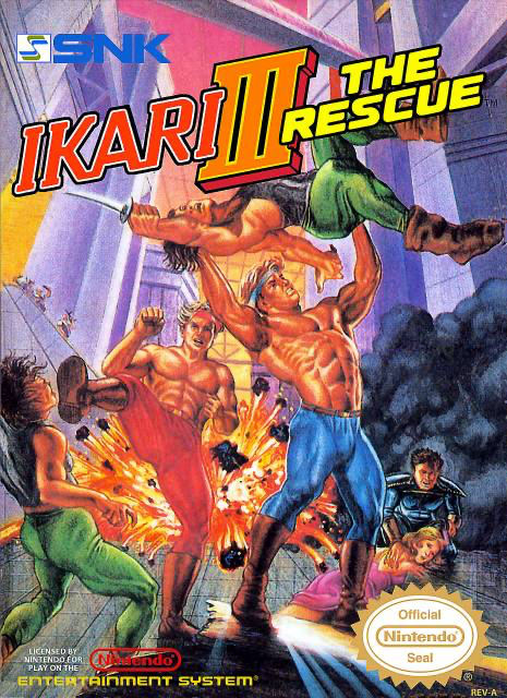 Ikari Warriors III The Rescue - NES