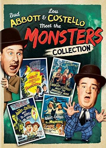 Abbott & Costello Meet The Monsters Collection: Meet The Mummy / Meet Dr. Jekyll & Mr. Hyde / Meet Frankenstein / ... - DVD